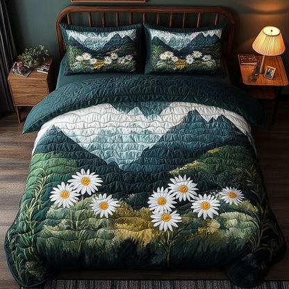 Mountain Bloomscape Duvet Cover Set NCU0NNT494
