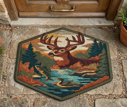 Mountain Catch Custom Shape Doormat NCU0NNT3115