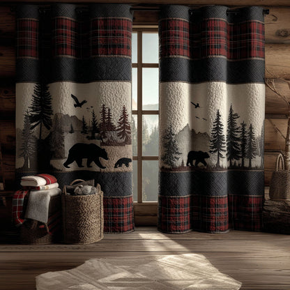 Mountain Creek Quilted Curtains NCU0PTT2062