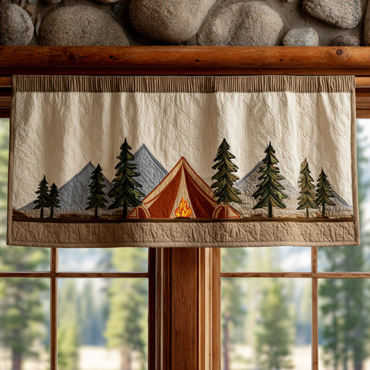 Mountain Escape Quilted Valance NCU0DDK766