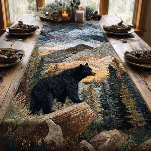 Mountain Guardian Quilted Table Runner NCU0DV1032