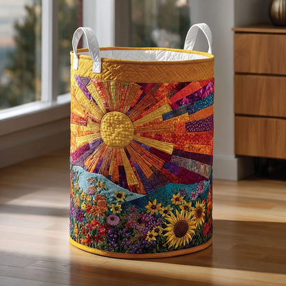 Mountain Meadow Quilted Laundry Basket NCU0DDK2492