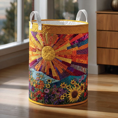 Mountain Meadow Quilted Laundry Basket NCU0DDK2492