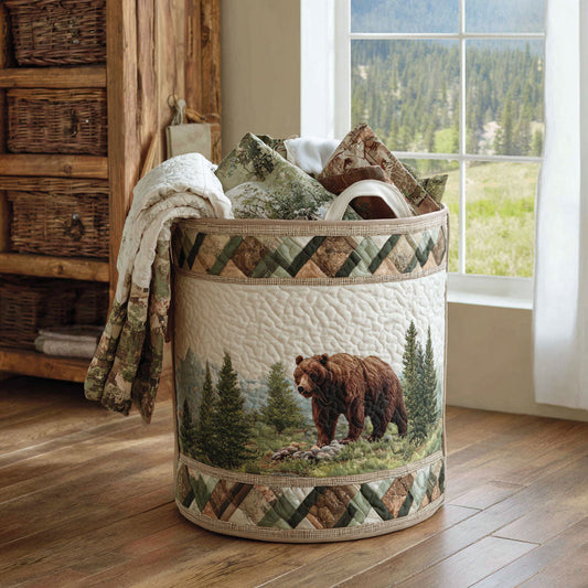 Mountain Prowler Quilted Laundry Basket NCU0PTT1883