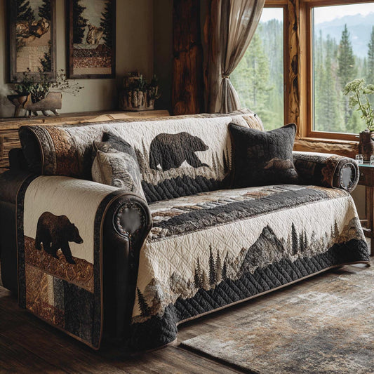 Mountain Roam Quilted Sofa Cover NCU0DV2033