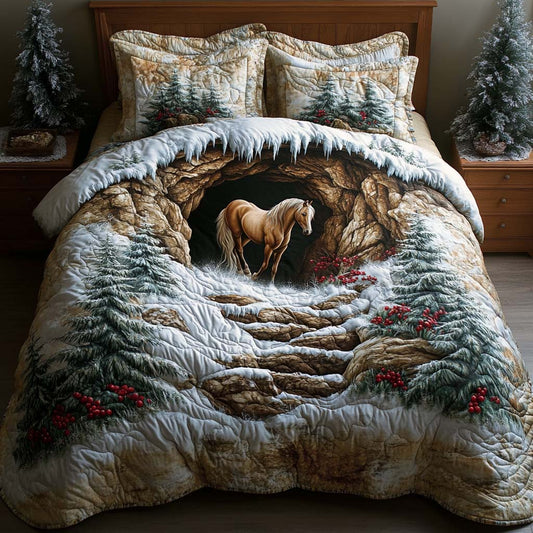 Mountain Spirit 3-Piece Quilted Bedding Set NCU0NNL157