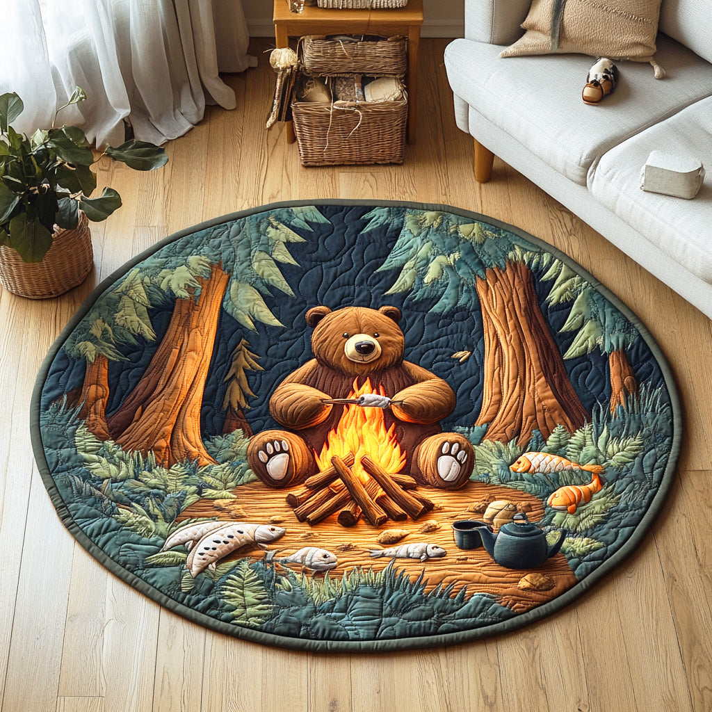 Mountain Spirit Quilted Round Mat NCU0NTD611