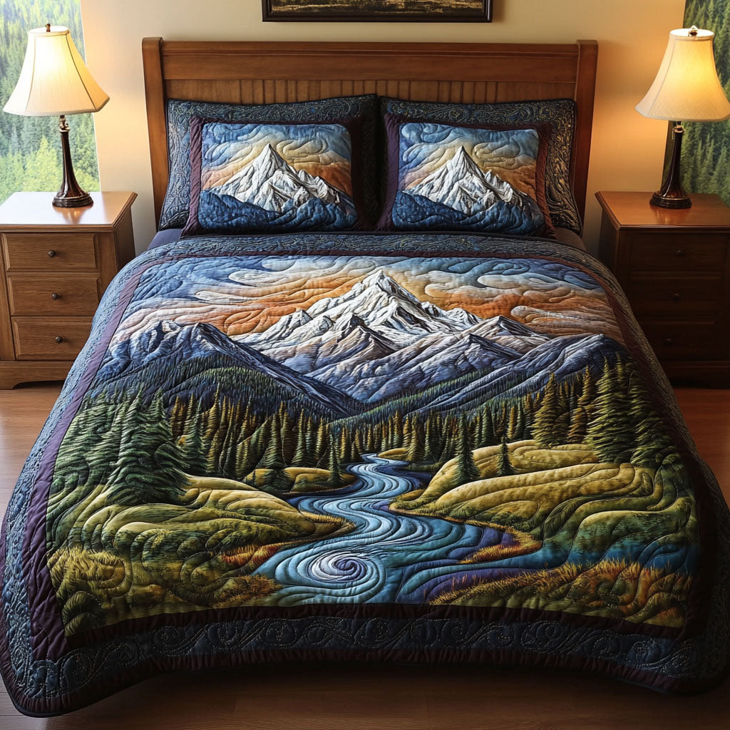 Mountain Whispers Duvet Cover Set NCU0NNT423