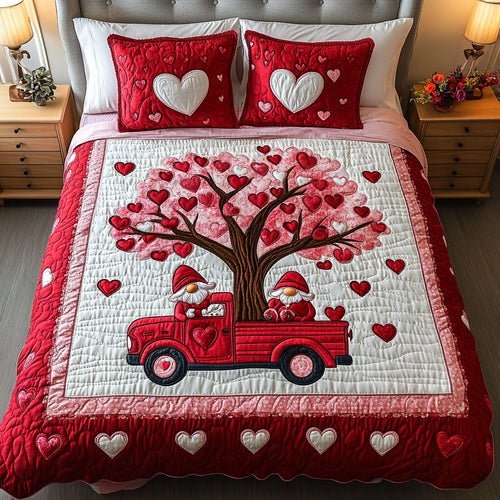 My Tiny Valentine 3-Piece Quilted Bedding Set NCU0NNT199