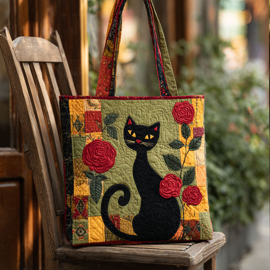 My Heart Has Whiskers Quilted Tote Bag NCU0PTT1766