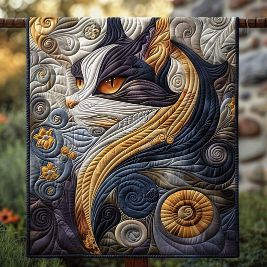 Mystic Feline Quilted Blanket NCU0DQQ0101