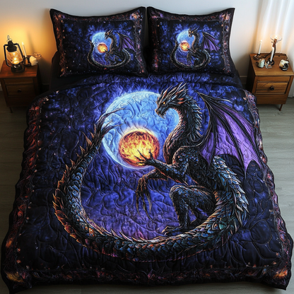 Mystic Fire Duvet Cover Set NCU0DDK403