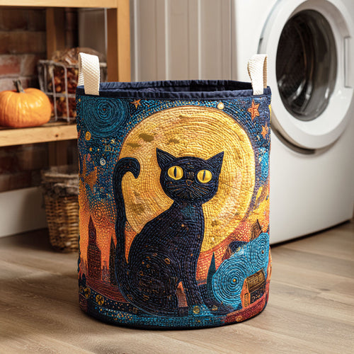 Mystic Gaze Quilted Laundry Basket NCU0NTD185