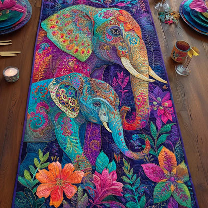 Mystic Harmony Quilted Table Runner NCU0NXD600