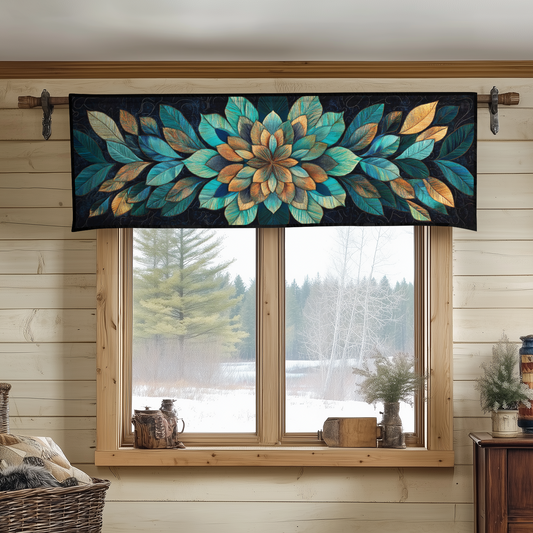 Mystic Petals Quilted Valance NCU0DDK792