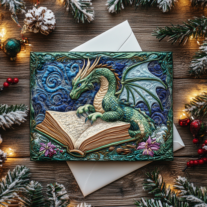 Mystic Tale Quilted Fabric Postcard NCU0DDK1912