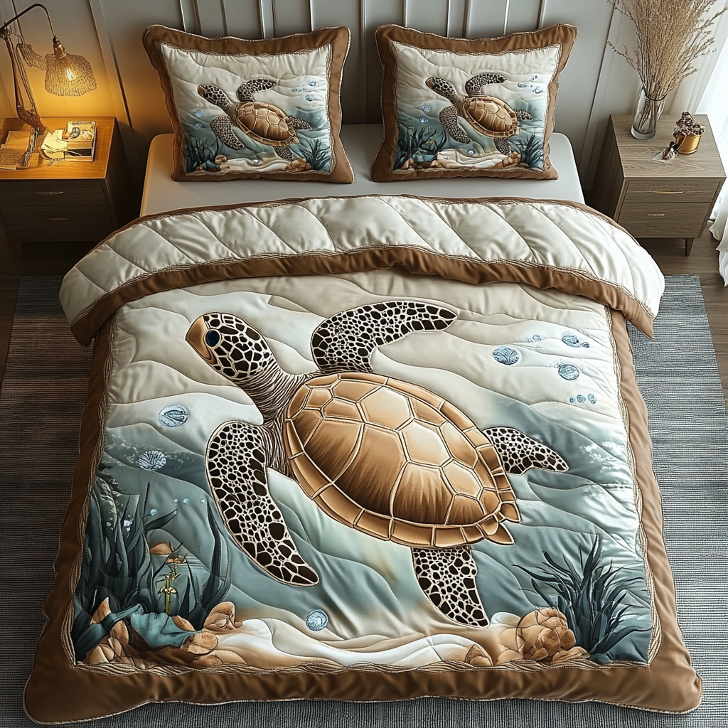 Mystic Tides Duvet Cover Set NCU0DV211