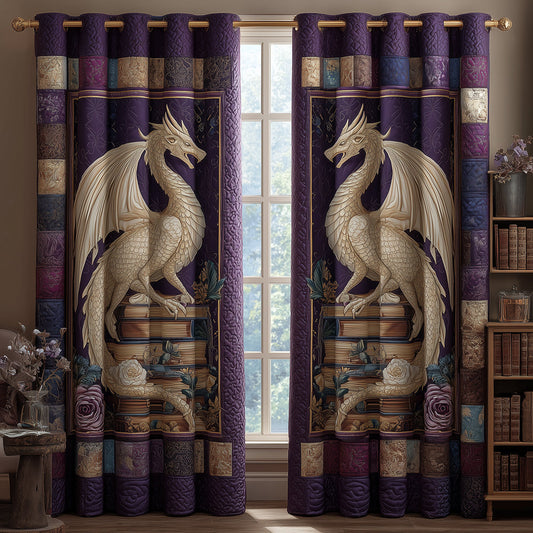 Mystic Tome Keeper Quilted Curtains NCU0TH3818