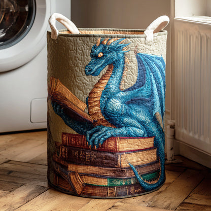 Mystic Tome Keeper Quilted Laundry Basket NCU0NTD864