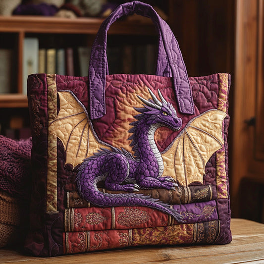 Mystic Tome Quilted Tote Bag NCU0NTD1284