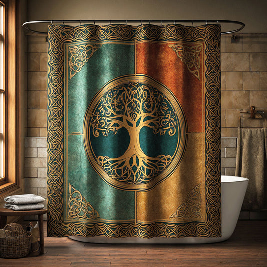 Mystic Tree Shower Curtain NCU0NTV881