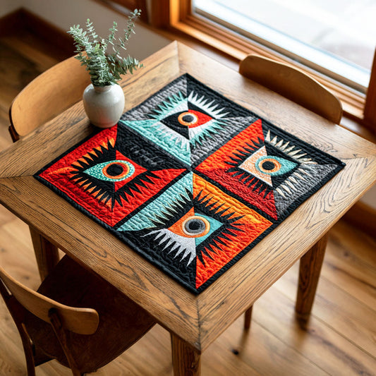Mystic Weave Quilted Table Topper NCU0NTD286