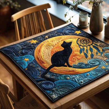 Mystic Whisker Quilted Table Topper NCU0NTD235