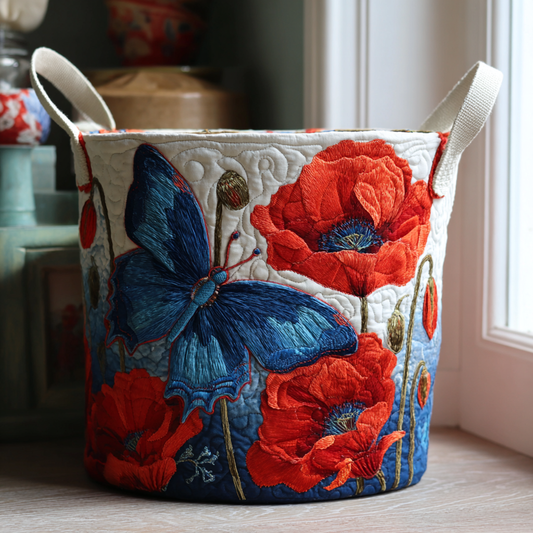 Mystic Wings Quilted Laundry Basket NCU0PVL428