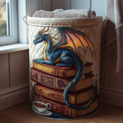 Mystic Wings Quilted Laundry Basket NCU0PVL628