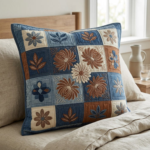 Blooming Serenity Quilted Pillow Case NCU0NNL172