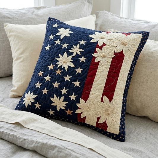 Flag Parade Quilted Pillow Case NCU0NVH244