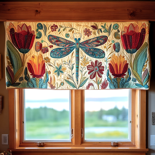 Meadow Dance Quilted Valance NCU0PVL585