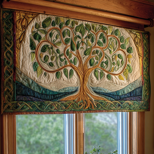 Eternal Roots Quilted Valance NCU0PVL619