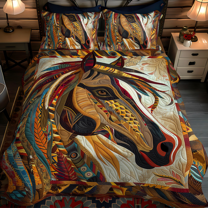 Native Canter 3-Piece Quilted Bedding Set NCU0DK925