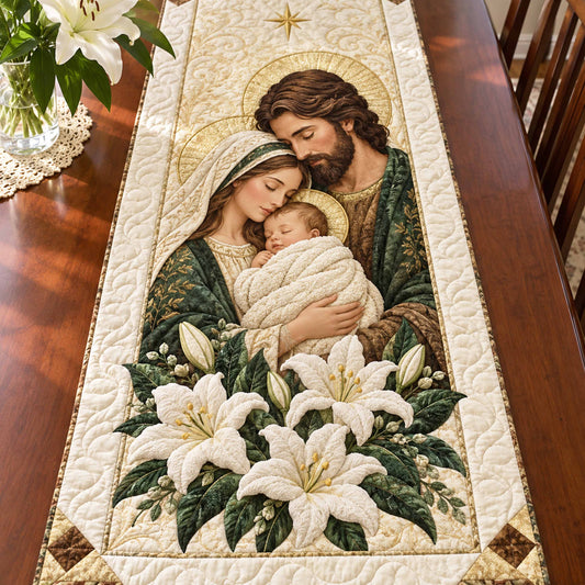 Nativity Glow Quilted Table Runner NCU0NTD2338