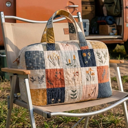 Natural Harmony Quilted Duffle Bag NCU0DV1919