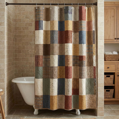 Natural Patch Shower Curtain NCU0NNT2927