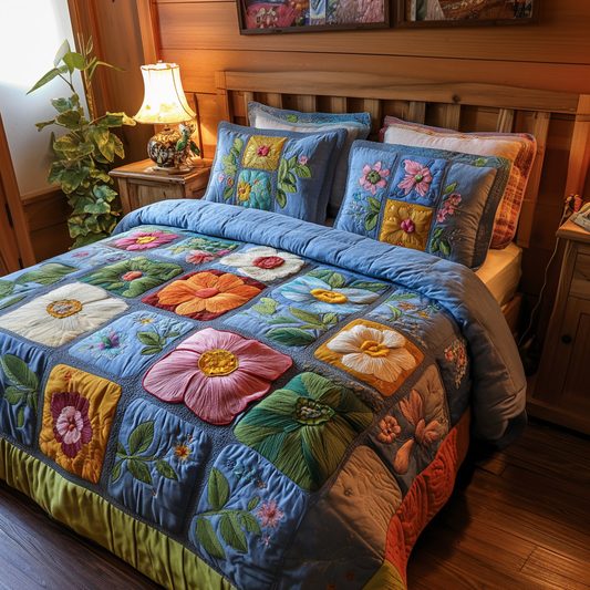 Nature Burst Duvet Cover Set NCU0PVL188