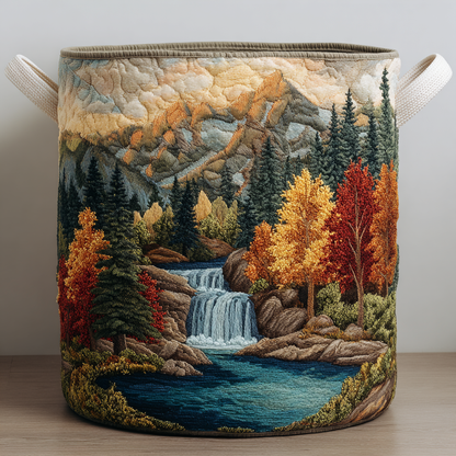 Nature Harmony Quilted Laundry Basket NCU0DDK1282