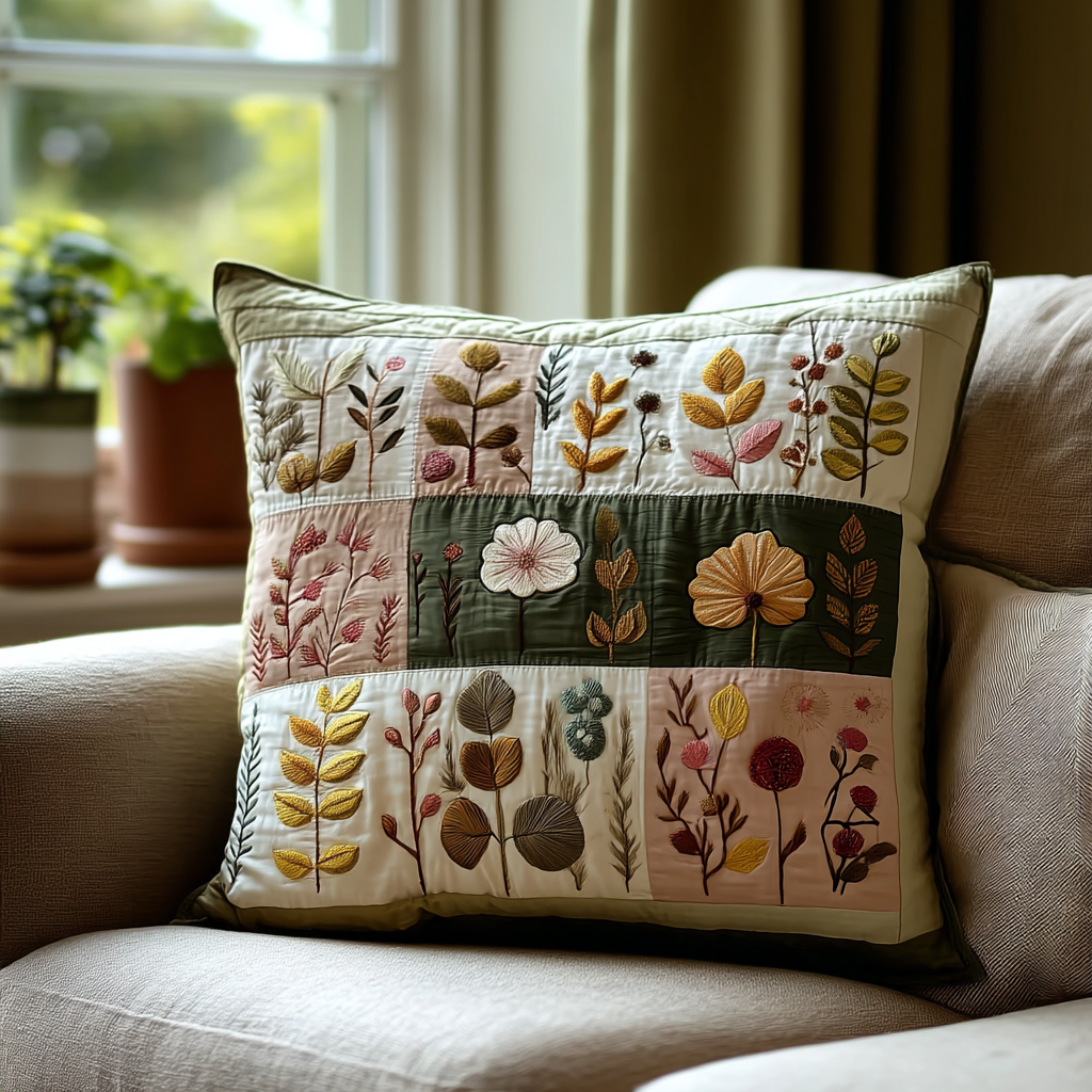 Nature Harmony Quilted Pillow Case NCU0DDK535