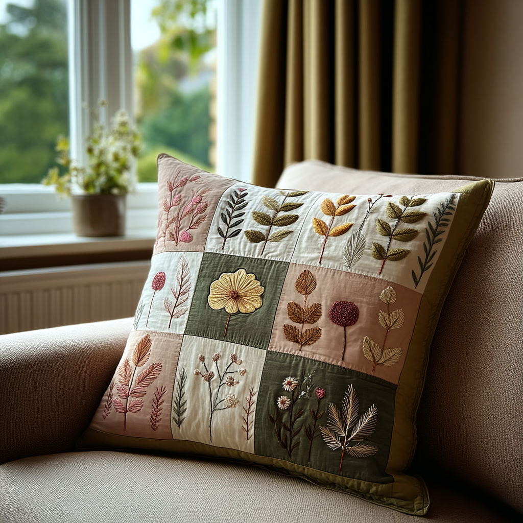 Nature Harmony Quilted Pillow Case NCU0DDK536