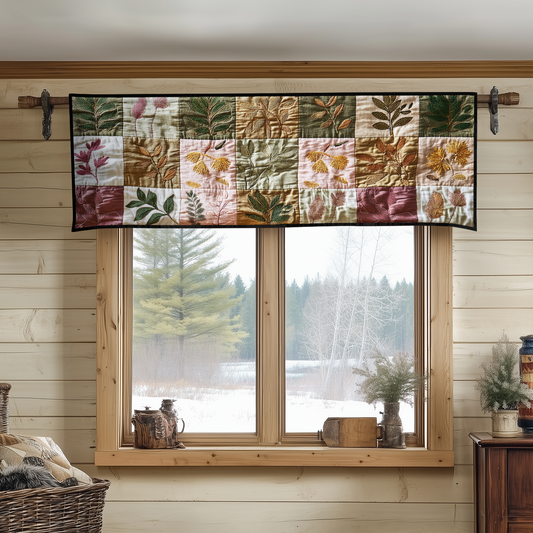 Nature Patch Quilted Valance NCU0DDK665