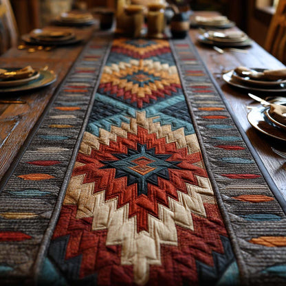 Native American Quilted Table Runner NCU0QN079
