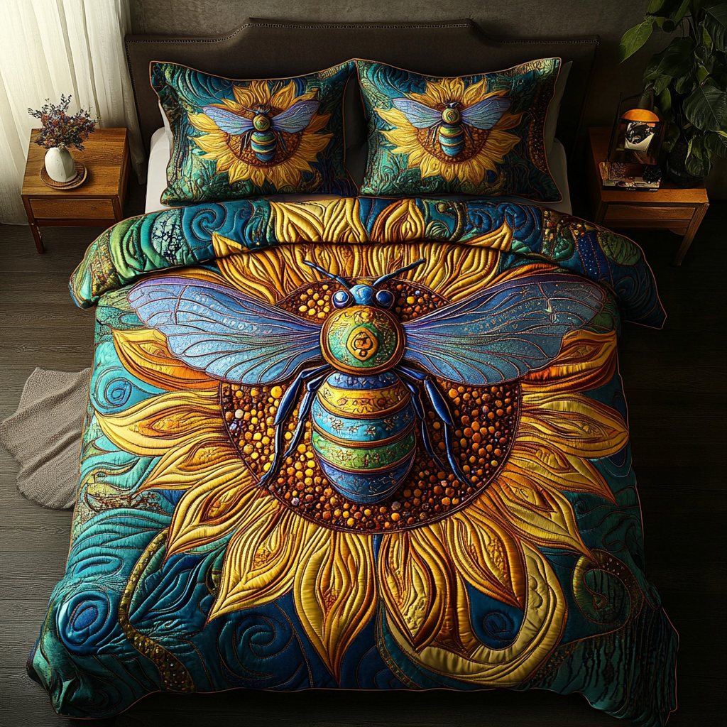 Nectar Dream 3-Piece Quilted Bedding Set NCU0NVH610