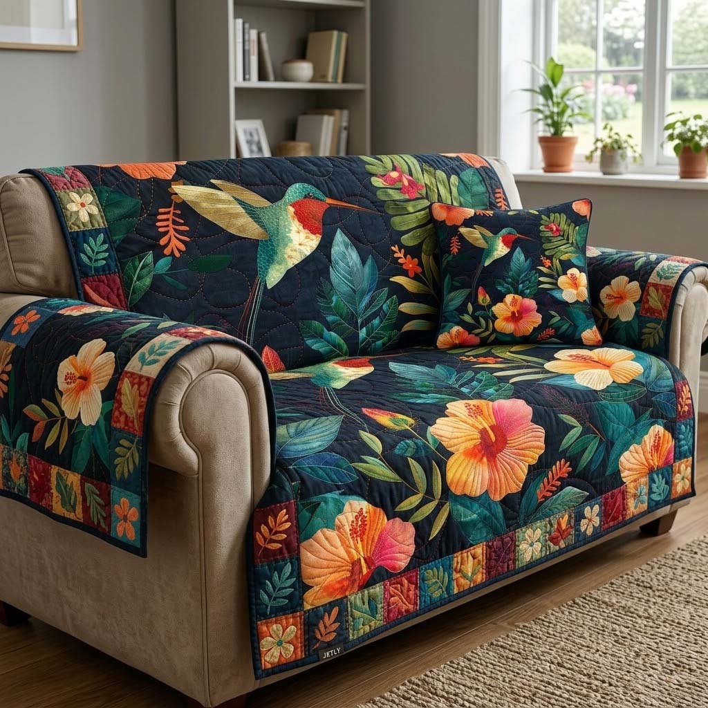 Neon Nectar Dance Quilted Sofa Cover NCU0DQQ0500