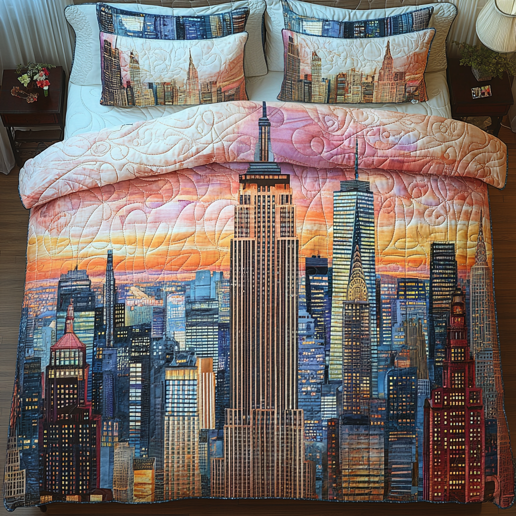 New York Charm Duvet Cover Set NCU0DV375
