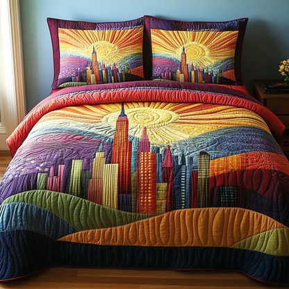 New York Dreams Duvet Cover Set NCU0DV374