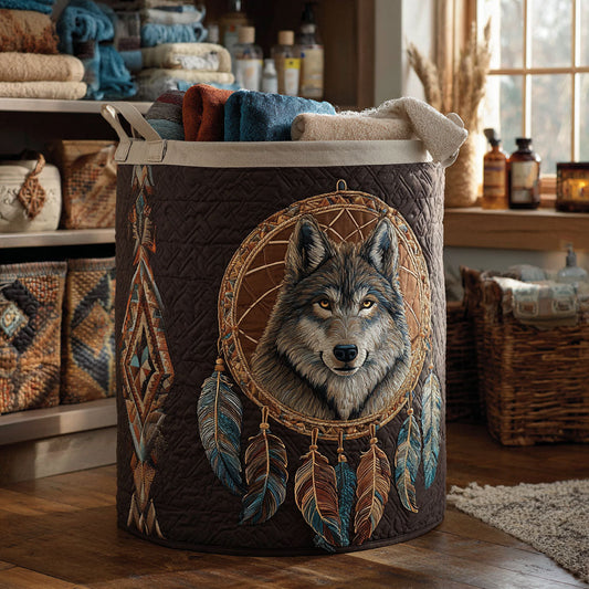 Night Guardian Quilted Laundry Basket NCU0NTV516