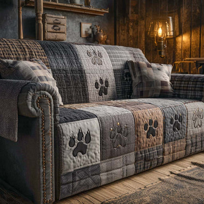 Nightfall Paws Quilted Sofa Cover NCU0NXD1303