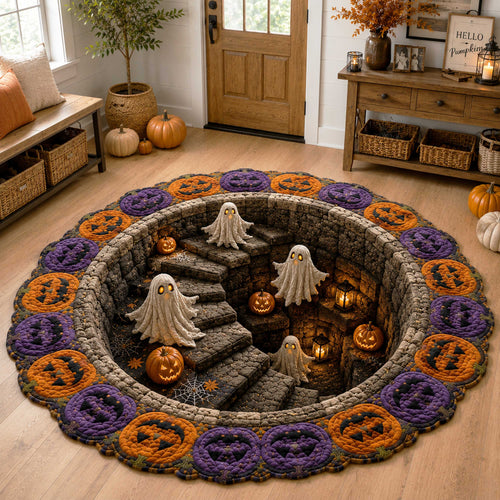 Nightmare Hollow Custom Shape Area Rug NCU0NTD2205